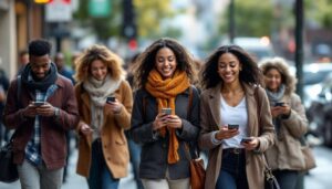 Menschen, die beim Telefonieren herumlaufen, haben laut Studie diese 5 Stärken