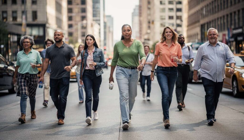 Menschen, die schnell gehen, teilen alle diesen besonderen Charakterzug – es ist eine Stärke